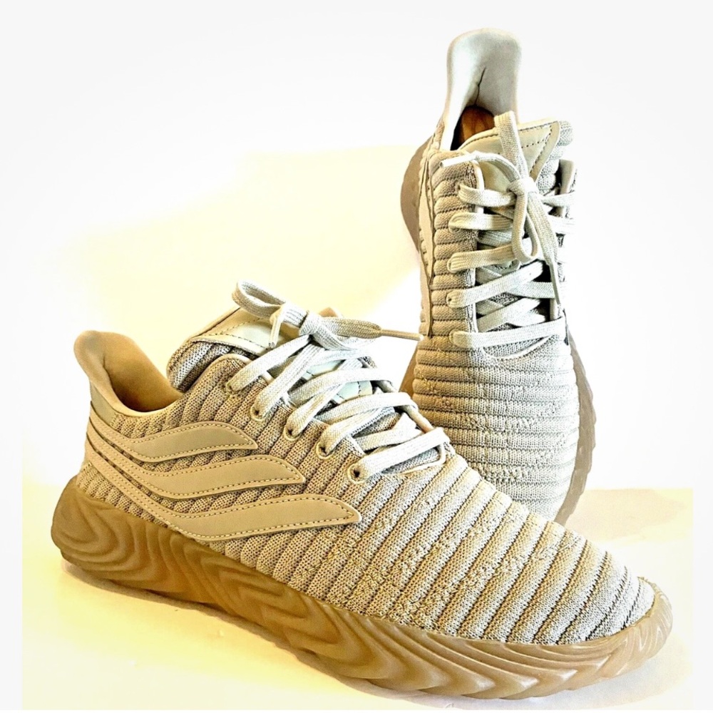 adidas Sobakov Beige and Cream Men's Shoes
